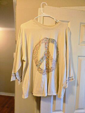 Easel M, NWT, new from Market, patchwork piece sign, cute for any age